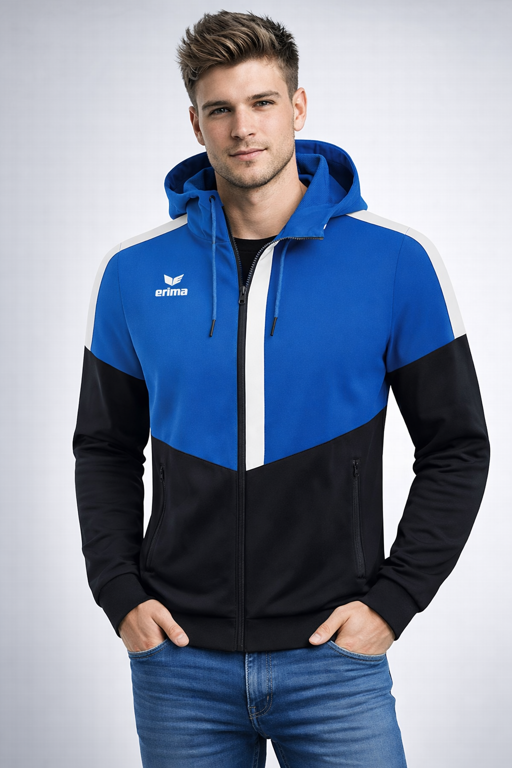 KURTKA ERIMA Squad z kapturem