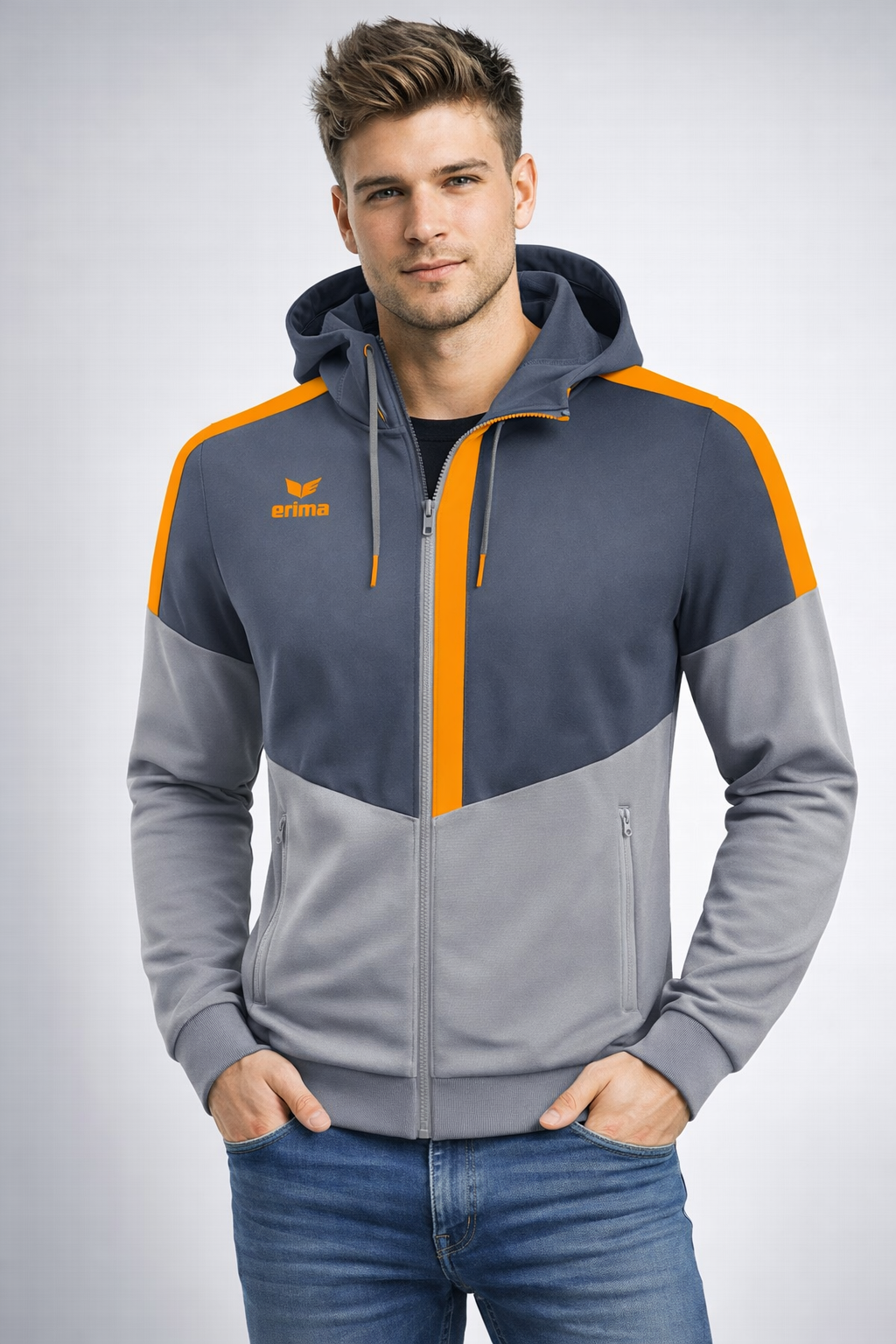 KURTKA ERIMA Squad z kapturem